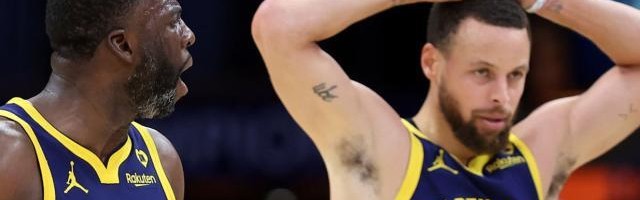 勇士打硬仗还靠库追汤！铁三角卡位战逞威扎心湖人