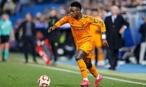 九游体育网页-维尼修斯4个赛季欧冠参与进球10+，继C罗之后皇马队史第二人