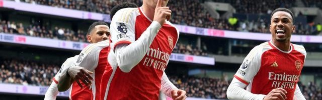 强队面前的枪手最强！空袭热刺，塔帅百胜有惊无险